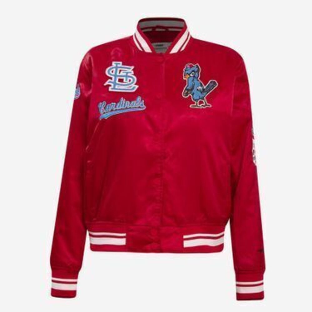 St. Louis Cardinals  Retro Classic Rib Satin Jacket